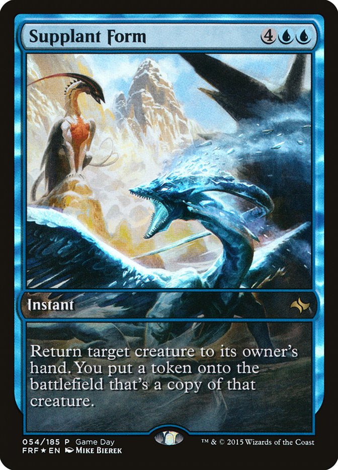 Supplant Form (Game Day) [Fate Reforged Promos] - Magic: The Gathering - Card Brawlers | Quebec | Canada |