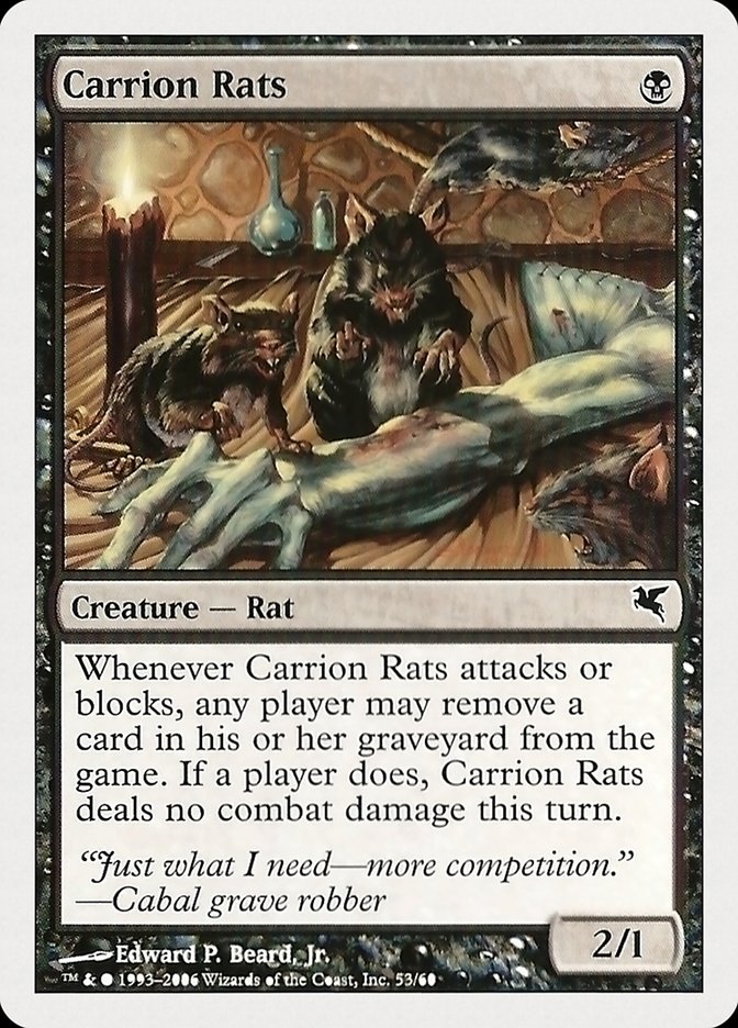 Carrion Rats (53) [Hachette UK] - Magic: The Gathering - Card Brawlers | Quebec | Canada |