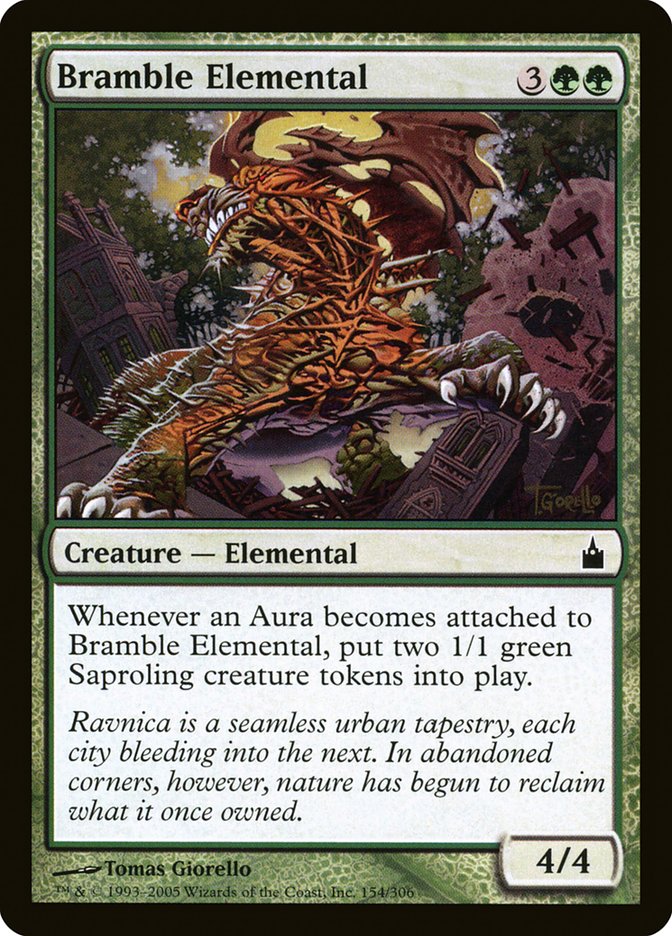 Bramble Elemental [Ravnica: City of Guilds] - Magic: The Gathering - Card Brawlers | Quebec | Canada |
