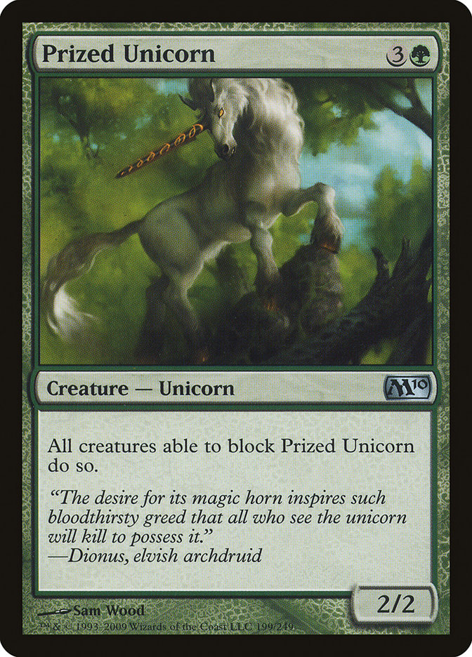 Prized Unicorn [Magic 2010] - Magic: The Gathering - Card Brawlers | Quebec | Canada |