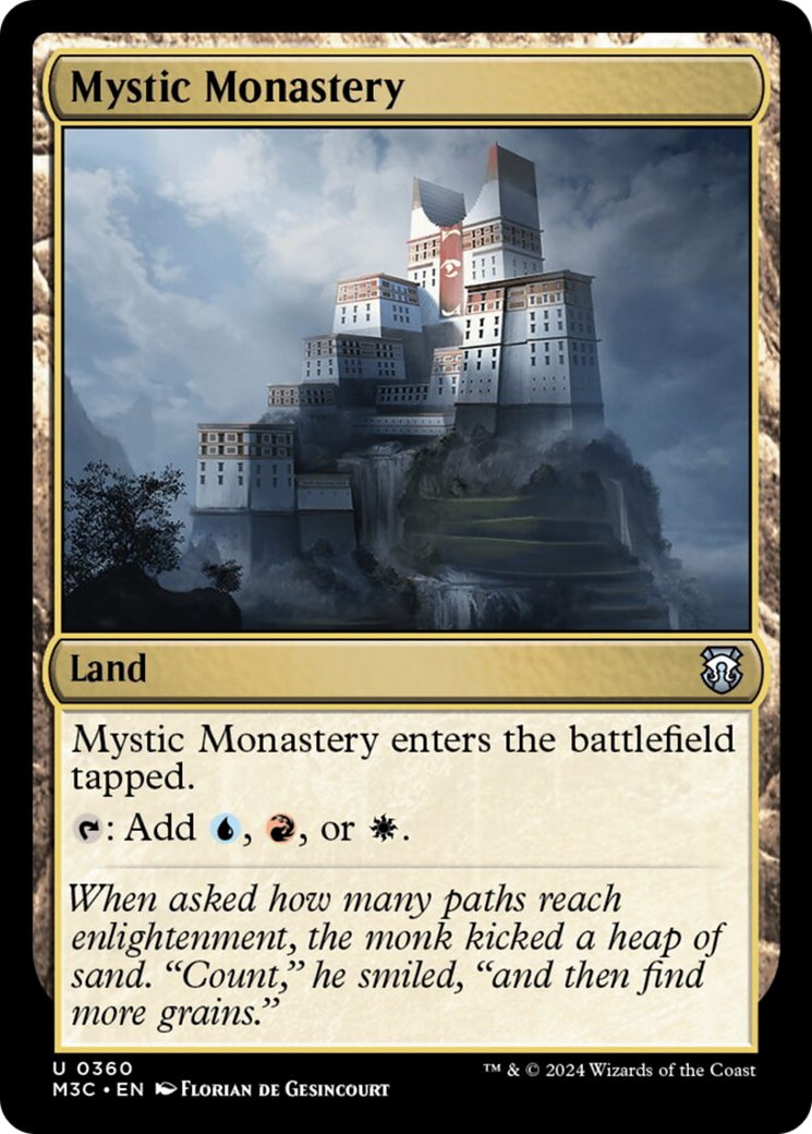 Mystic Monastery (Ripple Foil) [Modern Horizons 3 Commander] - Magic: The Gathering - Card Brawlers | Quebec | Canada |