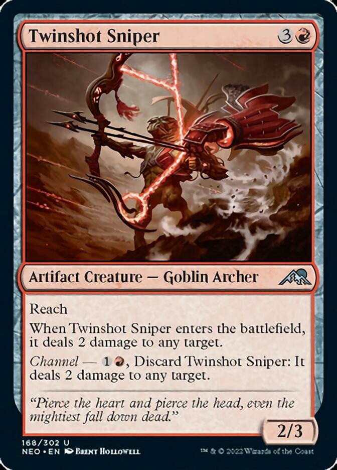 Twinshot Sniper [Kamigawa: Neon Dynasty] - Magic: The Gathering - Card Brawlers | Quebec | Canada |