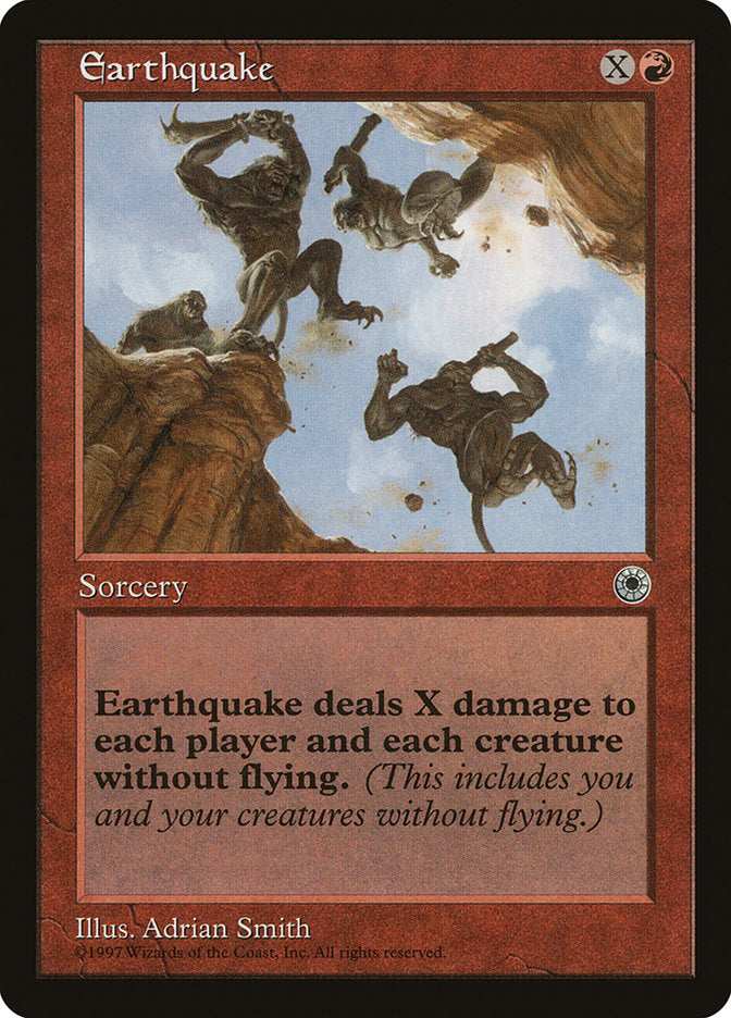 Earthquake [Portal] - Magic: The Gathering - Card Brawlers | Quebec | Canada |