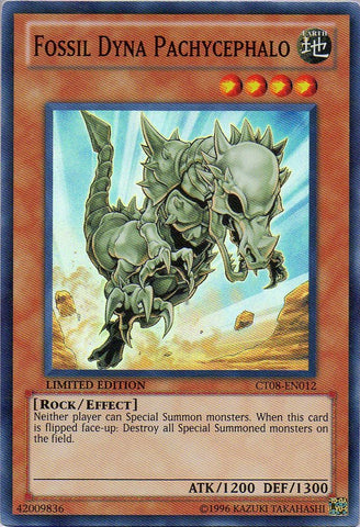 Fossil Dyna Pachycephalo [CT08-EN012] Super Rare - Yu-Gi-Oh! - Card Brawlers | Quebec | Canada |