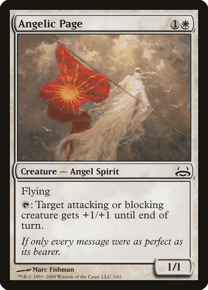 Angelic Page [Duel Decks: Divine vs. Demonic] - Magic: The Gathering - Card Brawlers | Quebec | Canada |