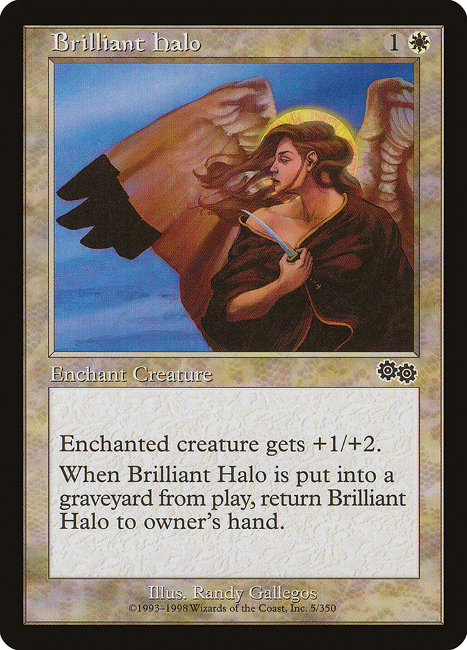 Brilliant Halo [Urza's Saga] - Magic: The Gathering - Card Brawlers | Quebec | Canada |