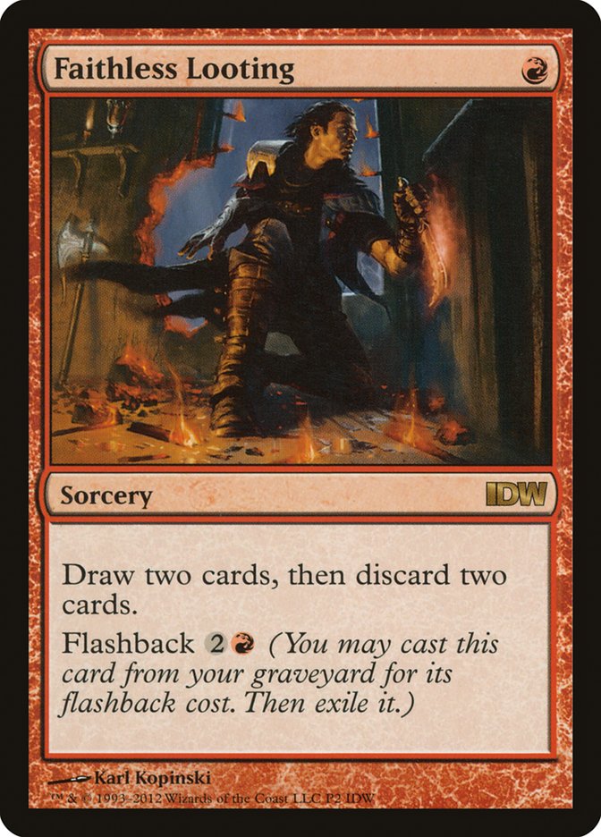 Faithless Looting [IDW Comics 2012] - Magic: The Gathering - Card Brawlers | Quebec | Canada |