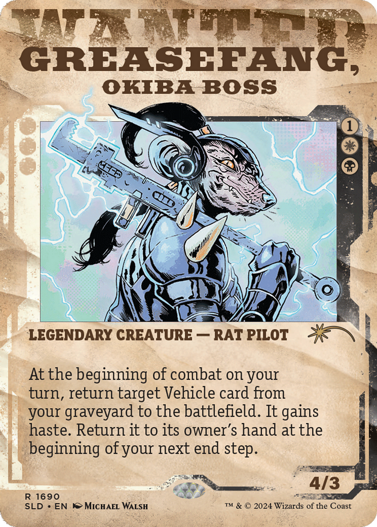 Greasefang, Okiba Boss [Secret Lair Drop Series] - Magic: The Gathering - Card Brawlers | Quebec | Canada |