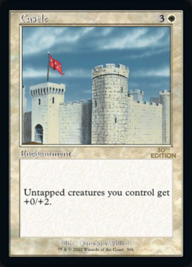 Castle (Retro) [30th Anniversary Edition] - Magic: The Gathering - Card Brawlers | Quebec | Canada |