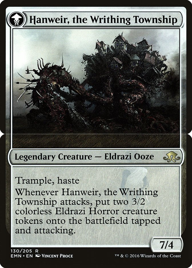 Hanweir, the Writhing Township [Eldritch Moon Prerelease Promos] - Magic: The Gathering - Card Brawlers | Quebec | Canada |