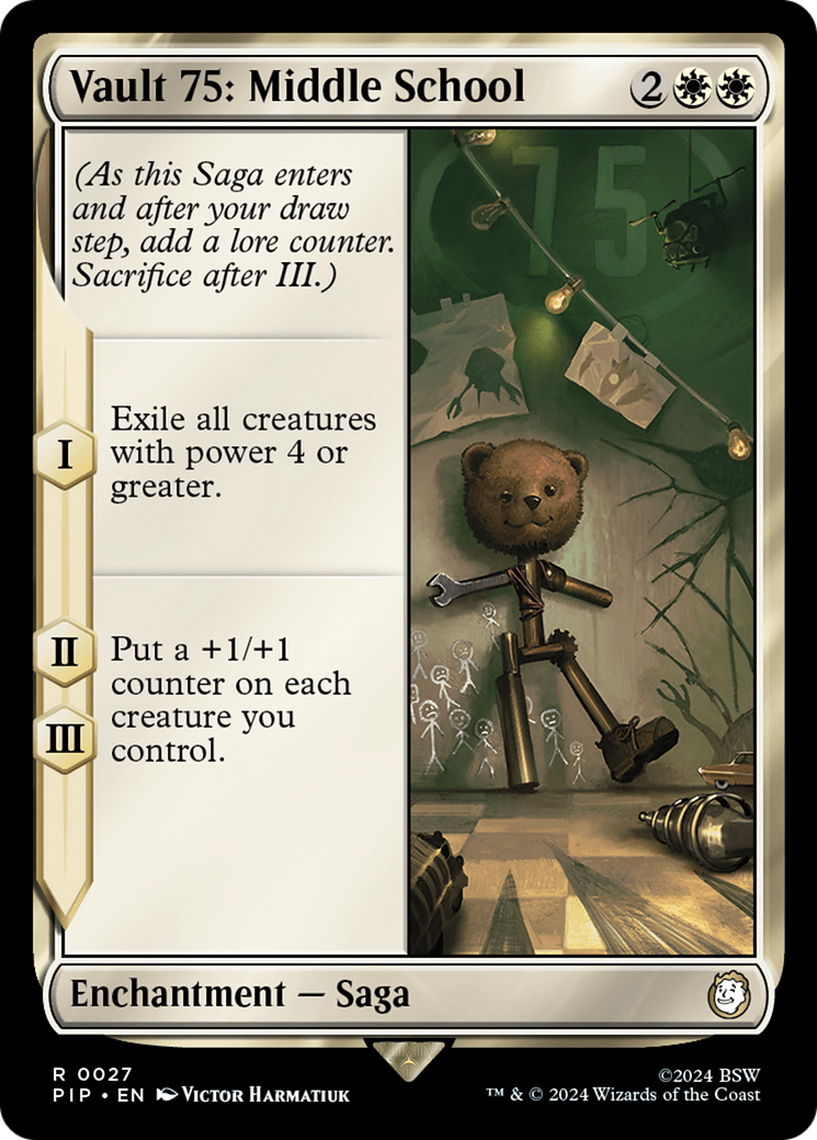 Vault 75: Middle School [Fallout] - Magic: The Gathering - Card Brawlers | Quebec | Canada |