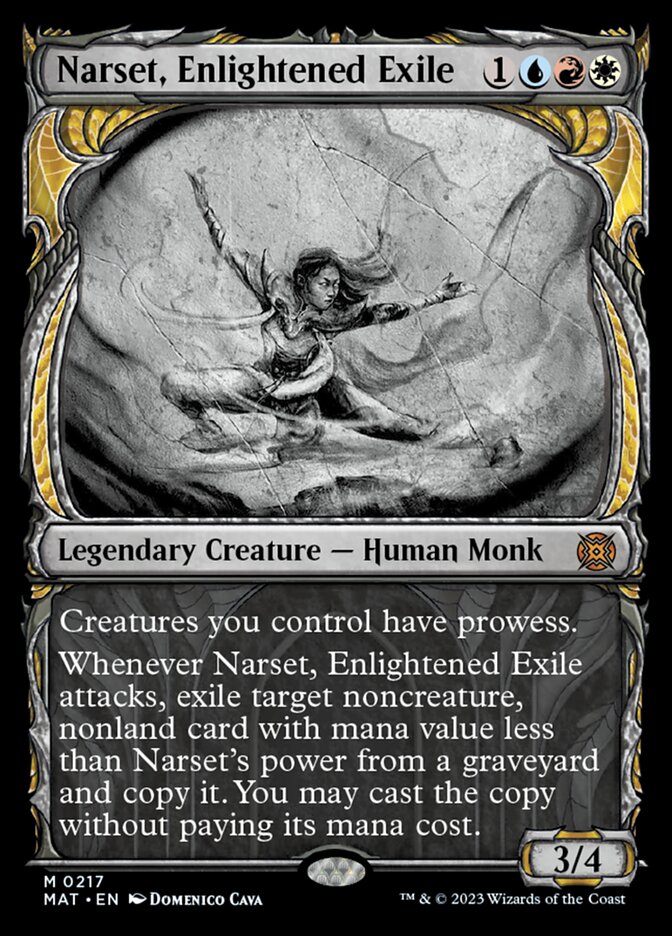 Narset, Enlightened Exile (Showcase Halo Foil) [March of the Machine: The Aftermath] - Magic: The Gathering - Card Brawlers | Quebec | Canada |