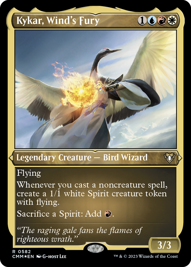 Kykar, Wind's Fury (Foil Etched) [Commander Masters] - Magic: The Gathering - Card Brawlers | Quebec | Canada |