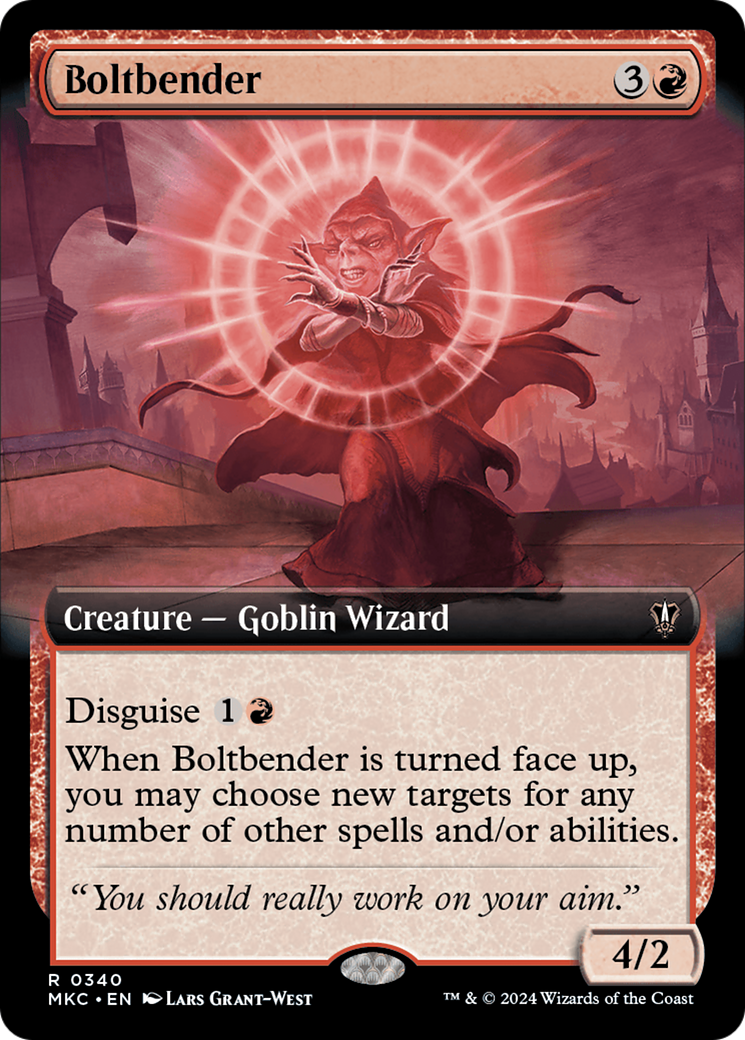 Boltbender (Extended Art) [Murders at Karlov Manor Commander] - Magic: The Gathering - Card Brawlers | Quebec | Canada |