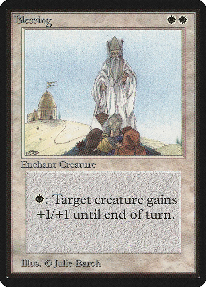 Blessing [Beta Edition] - Magic: The Gathering - Card Brawlers | Quebec | Canada |