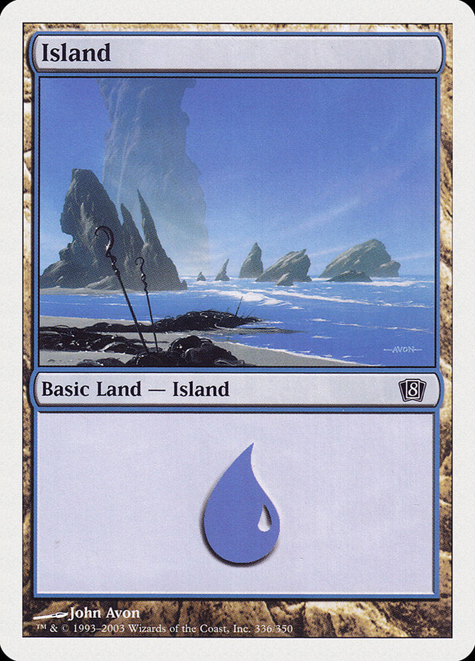 Island (336) [Eighth Edition] - Magic: The Gathering - Card Brawlers | Quebec | Canada |