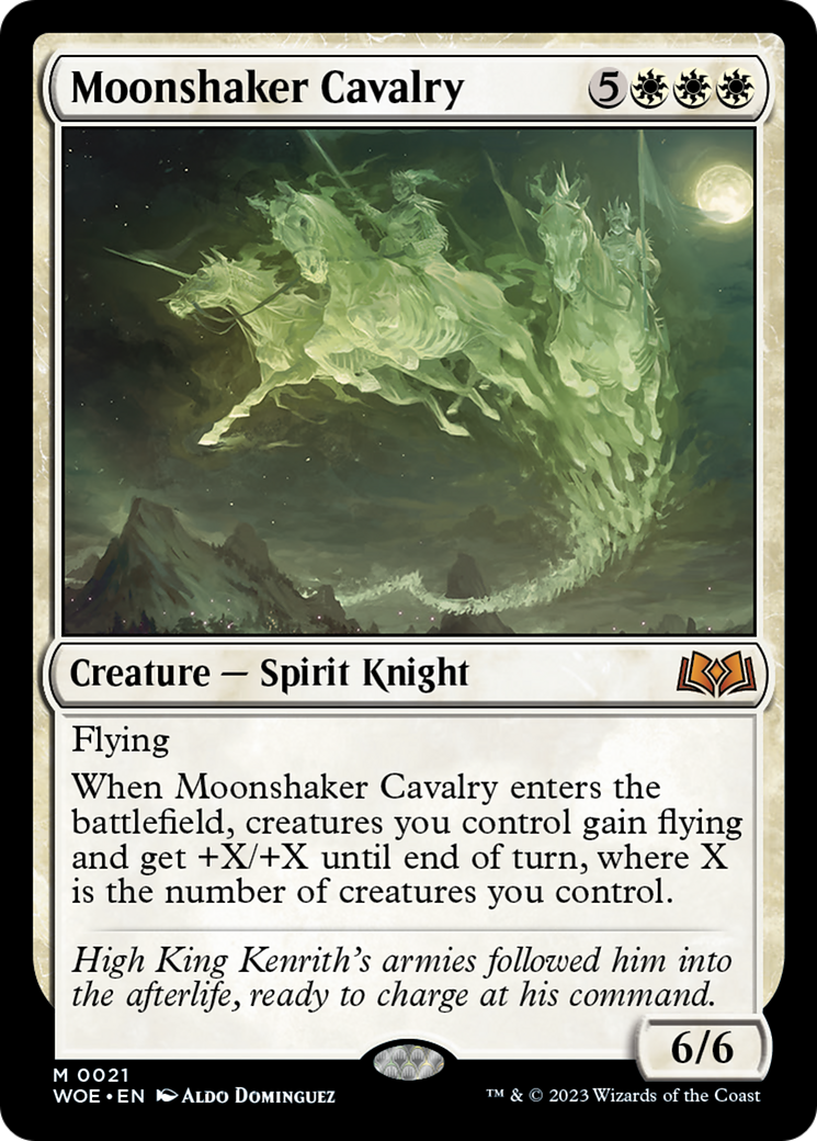 Moonshaker Cavalry [Wilds of Eldraine] - Magic: The Gathering - Card Brawlers | Quebec | Canada |