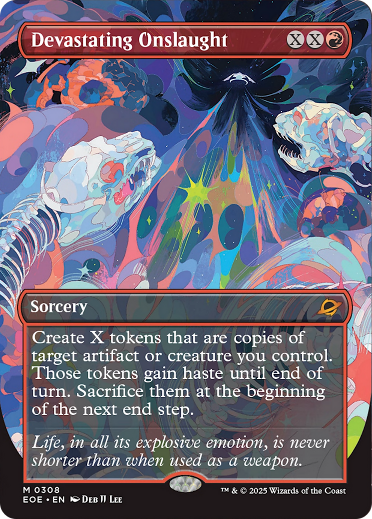 Devastating Onslaught (Borderless) [Edge of Eternities] - Magic: The Gathering - Card Brawlers | Quebec | Canada |