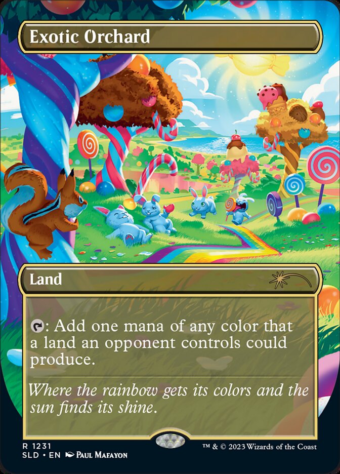 Exotic Orchard (Borderless) [Secret Lair Drop Series] - Magic: The Gathering - Card Brawlers | Quebec | Canada |