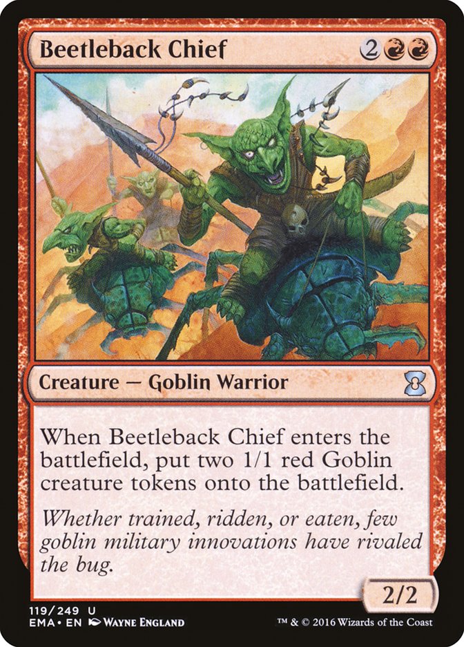Beetleback Chief [Eternal Masters] - Magic: The Gathering - Card Brawlers | Quebec | Canada |
