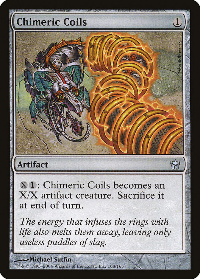 Chimeric Coils [Fifth Dawn] - Magic: The Gathering - Card Brawlers | Quebec | Canada |
