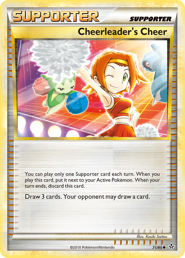 Cheerleader's Cheer (71/95) [HeartGold & SoulSilver: Unleashed] - Pokémon - Card Brawlers | Quebec | Canada |