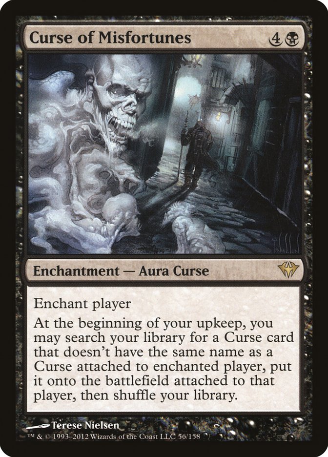 Curse of Misfortunes [Dark Ascension] - Magic: The Gathering - Card Brawlers | Quebec | Canada |