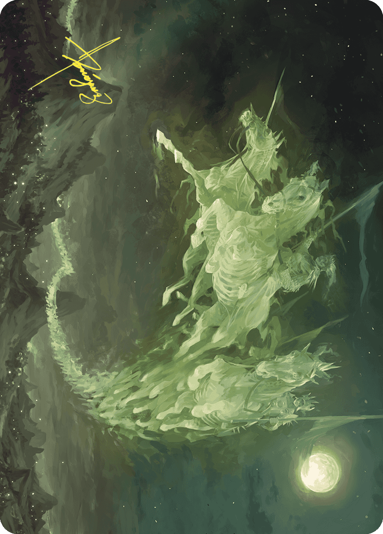 Moonshaker Cavalry Art Card (Gold-Stamped Signature) [Wilds of Eldraine Art Series] - Magic: The Gathering - Card Brawlers | Quebec | Canada |
