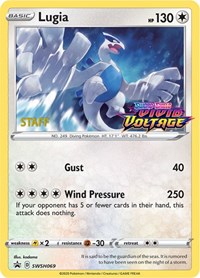 Lugia (SWSH069) (Staff Prerelease Promo) [Sword & Shield: Black Star Promos] - Pokémon - Card Brawlers | Quebec | Canada |