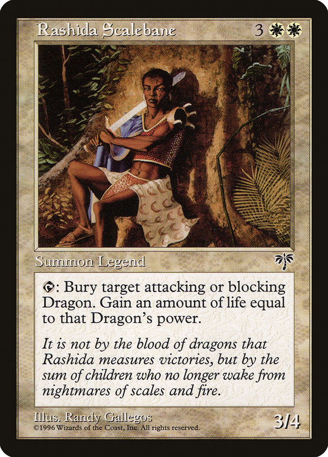 Rashida Scalebane [Mirage] - Magic: The Gathering - Card Brawlers | Quebec | Canada |