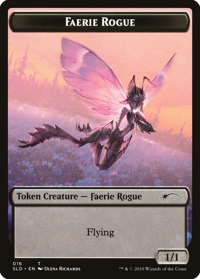 Faerie Rogue Token (016) [Secret Lair Drop Series] - Magic: The Gathering - Card Brawlers | Quebec | Canada |