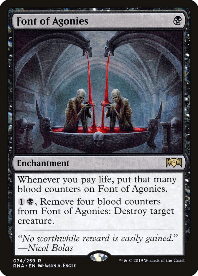 Font of Agonies [Ravnica Allegiance] - Magic: The Gathering - Card Brawlers | Quebec | Canada |