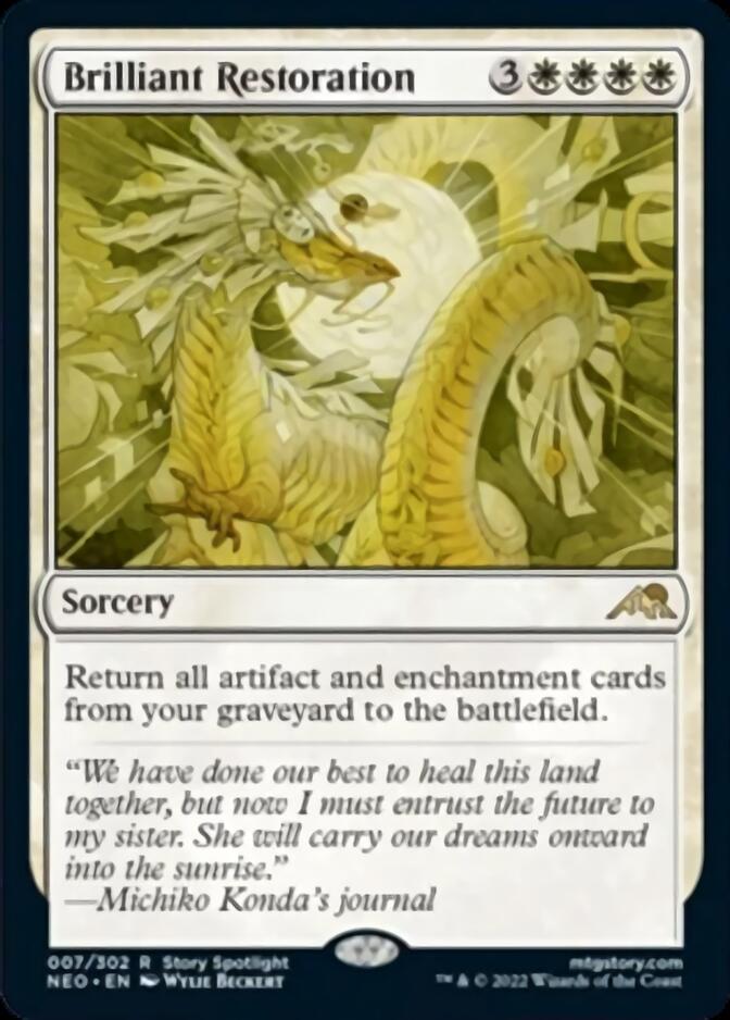 Brilliant Restoration [Kamigawa: Neon Dynasty] - Magic: The Gathering - Card Brawlers | Quebec | Canada |