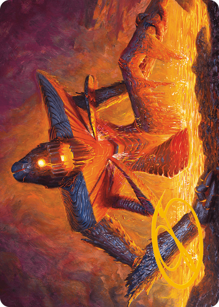 Molten Gatekeeper Art Card (Gold-Stamped Signature) [Modern Horizons 3 Art Series] - Magic: The Gathering - Card Brawlers | Quebec | Canada |