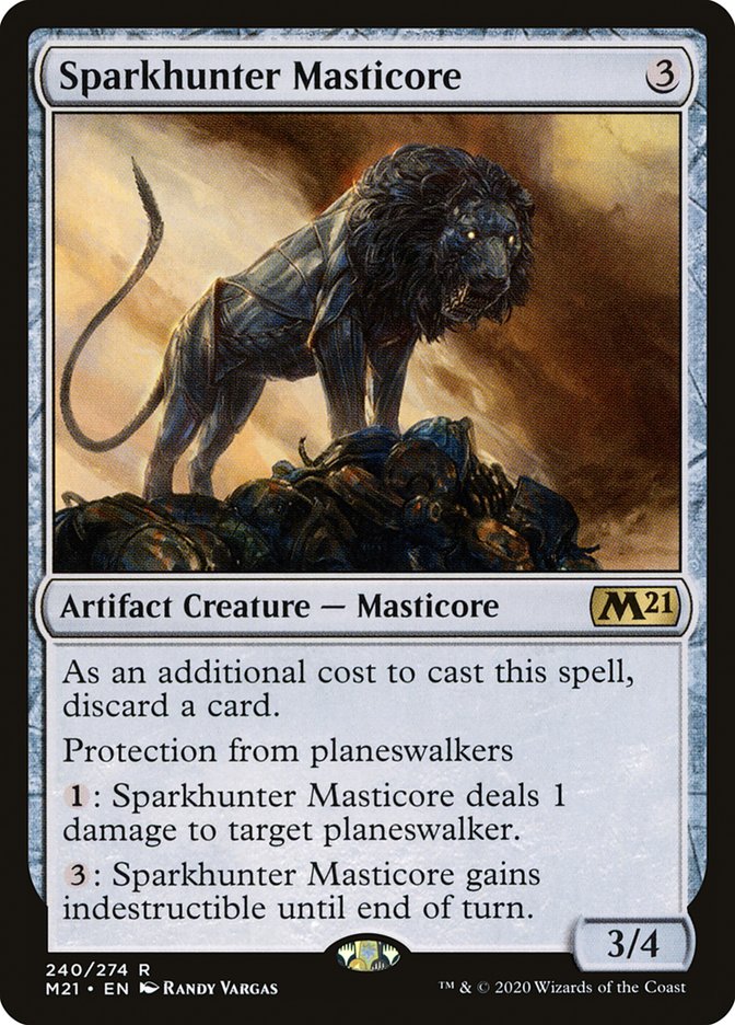 Sparkhunter Masticore [Core Set 2021] - Magic: The Gathering - Card Brawlers | Quebec | Canada |