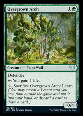 Overgrown Arch [Strixhaven: School of Mages] - Magic: The Gathering - Card Brawlers | Quebec | Canada |
