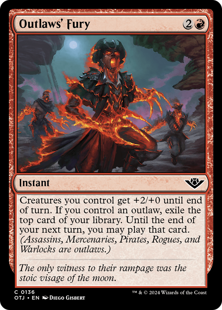 Outlaws' Fury [Outlaws of Thunder Junction] - Magic: The Gathering - Card Brawlers | Quebec | Canada |