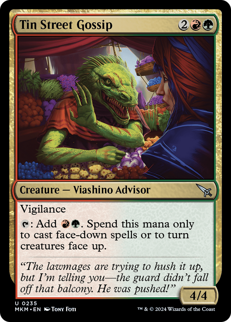 Tin Street Gossip [Murders at Karlov Manor] - Magic: The Gathering - Card Brawlers | Quebec | Canada |