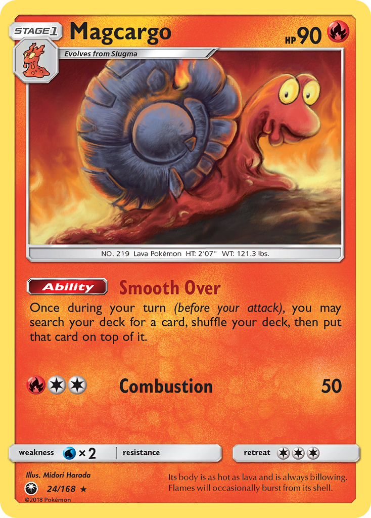 Magcargo (24/168) [Sun & Moon: Celestial Storm] - Pokémon - Card Brawlers | Quebec | Canada |
