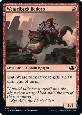 Weaselback Redcap [Jumpstart 2022] - Magic: The Gathering - Card Brawlers | Quebec | Canada |