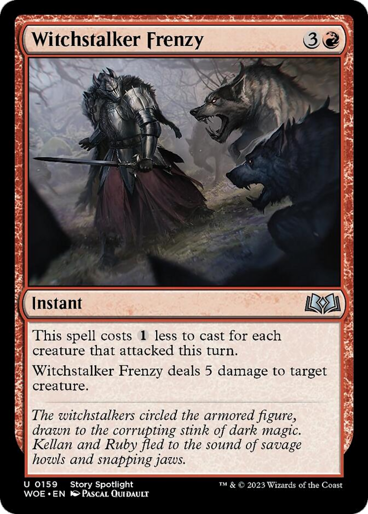 Witchstalker Frenzy [Wilds of Eldraine] - Magic: The Gathering - Card Brawlers | Quebec | Canada |
