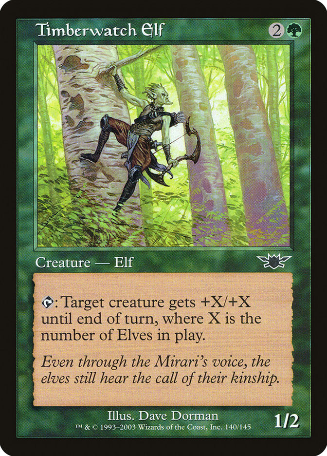 Timberwatch Elf [Legions] - Magic: The Gathering - Card Brawlers | Quebec | Canada |