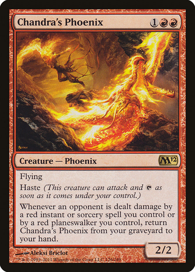 Chandra's Phoenix [Magic 2012] - Magic: The Gathering - Card Brawlers | Quebec | Canada |