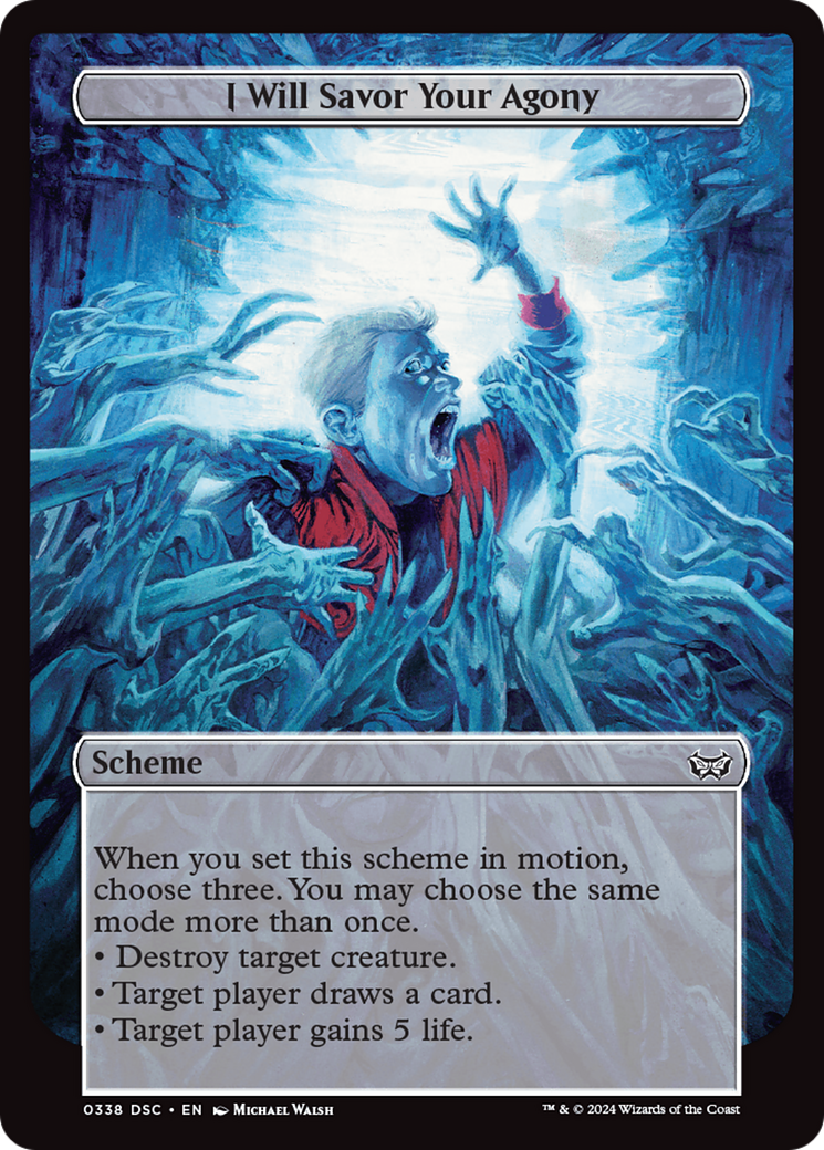 I Will Savor Your Agony (Full Art) [Duskmourn: Archenemy] - Magic: The Gathering - Card Brawlers | Quebec | Canada |