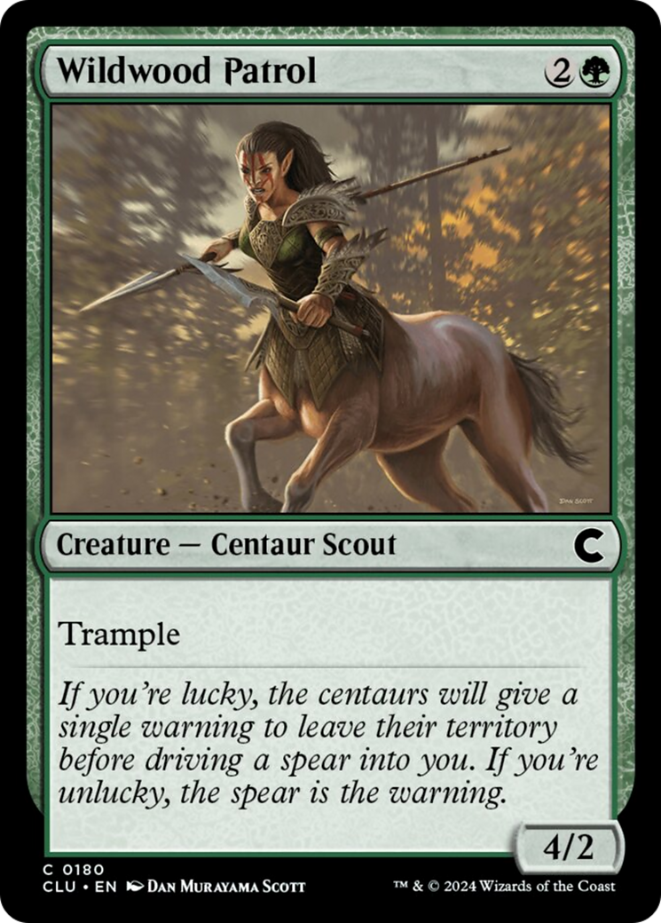 Wildwood Patrol [Ravnica: Clue Edition] - Magic: The Gathering - Card Brawlers | Quebec | Canada |