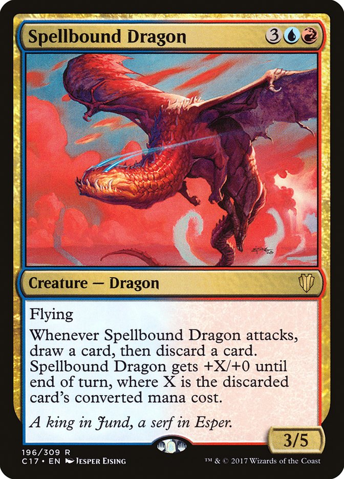 Spellbound Dragon [Commander 2017] - Magic: The Gathering - Card Brawlers | Quebec | Canada |