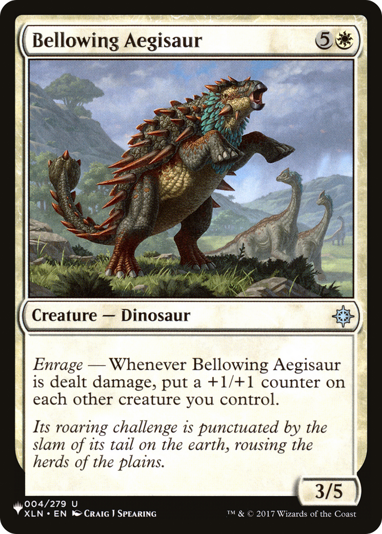 Bellowing Aegisaur [The List] - Magic: The Gathering - Card Brawlers | Quebec | Canada |