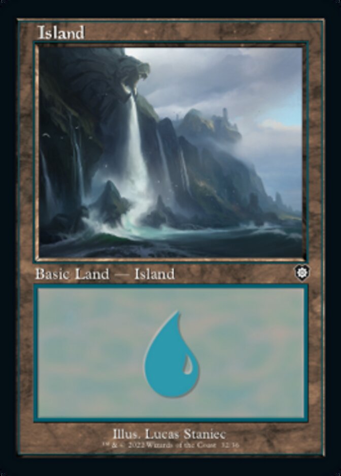 Island (032) (Retro) [The Brothers' War Commander] - Magic: The Gathering - Card Brawlers | Quebec | Canada |