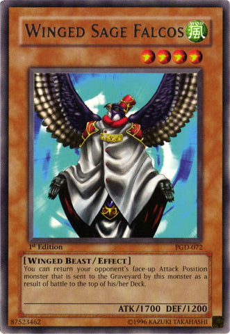 Winged Sage Falcos [PGD-072] Rare - Yu-Gi-Oh! - Card Brawlers | Quebec | Canada |