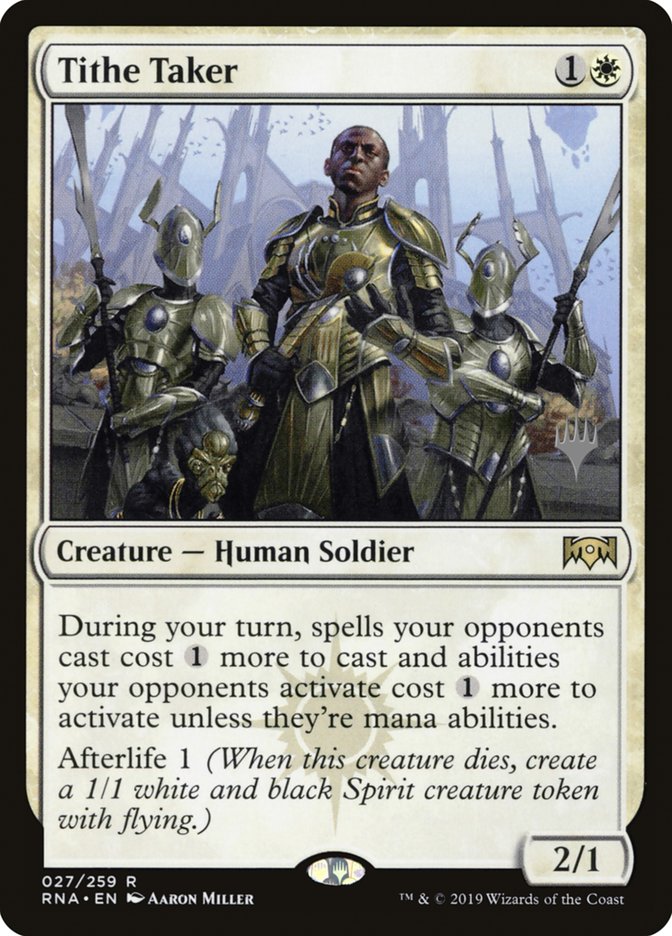 Tithe Taker (Promo Pack) [Ravnica Allegiance Promos] - Magic: The Gathering - Card Brawlers | Quebec | Canada |
